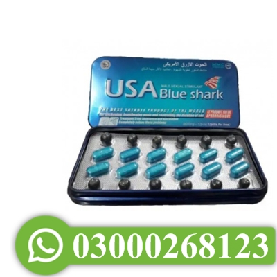 USA Blue Shark Timing Capsules Pakistan